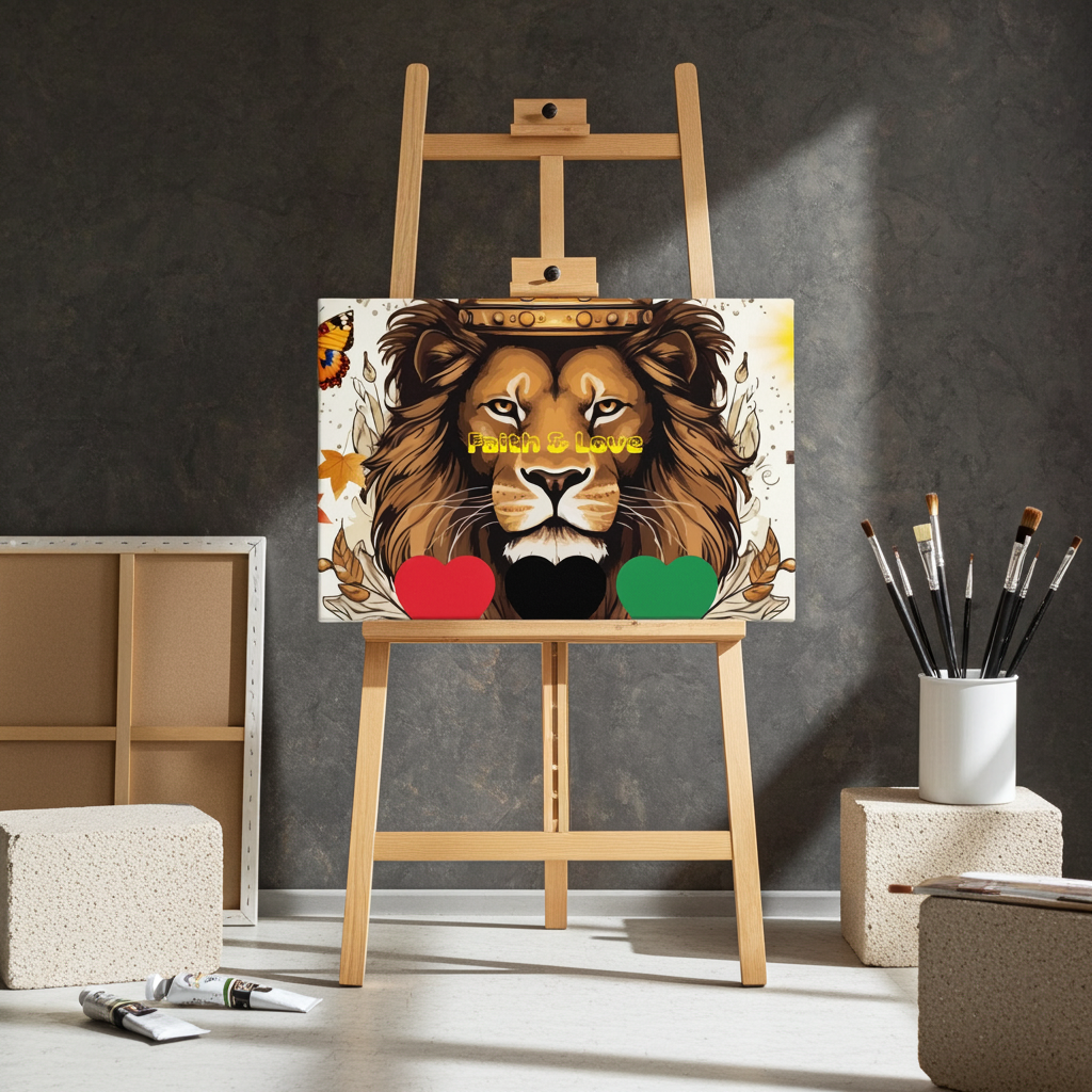 One Luv Lion King Canvas