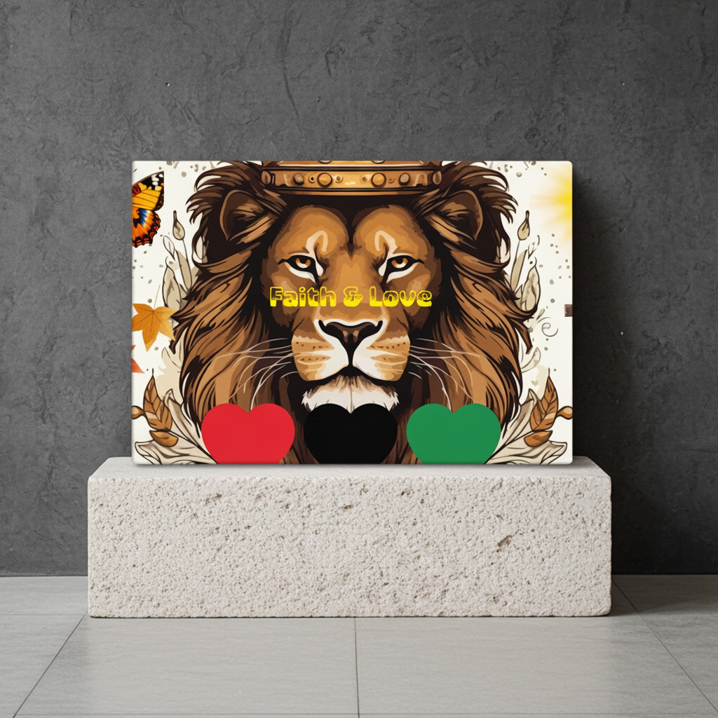 One Luv Lion King Canvas