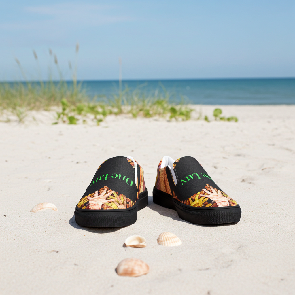 One Luv Men’s Slip-on Canvas Shoes